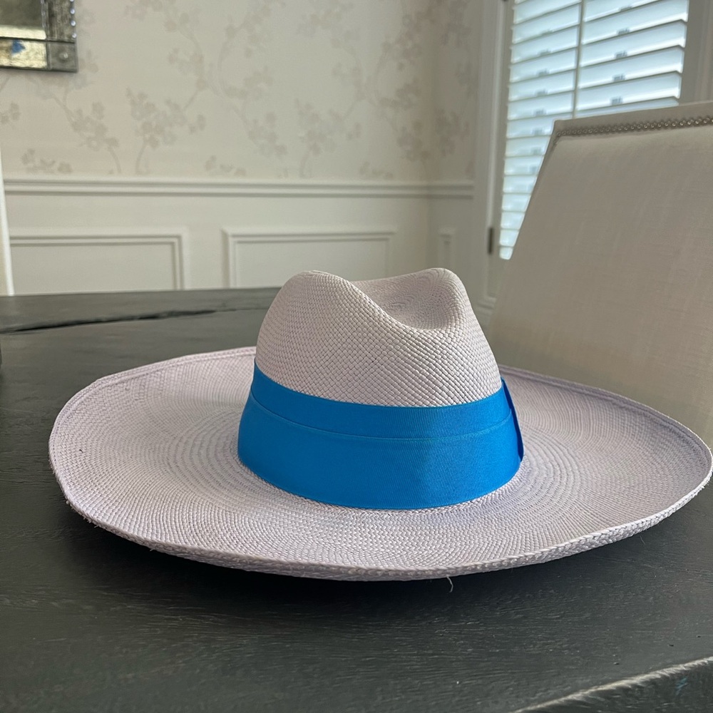 Artesano azul wide brim hat medium - Picture 3 of 5